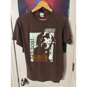 Eastern State Penitentiary Pep Bad Dog Graphic T-Shirt  Mens Small Fruit Loom
